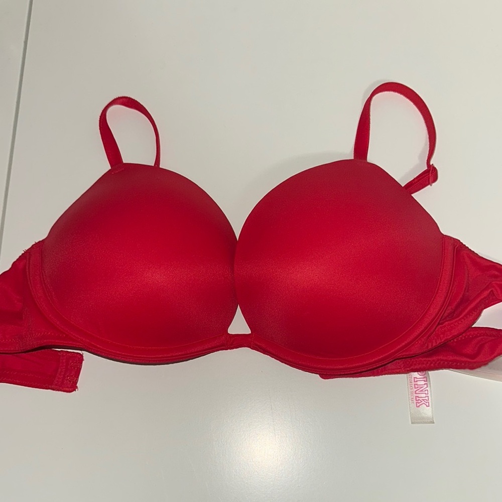 Red Women's Bra